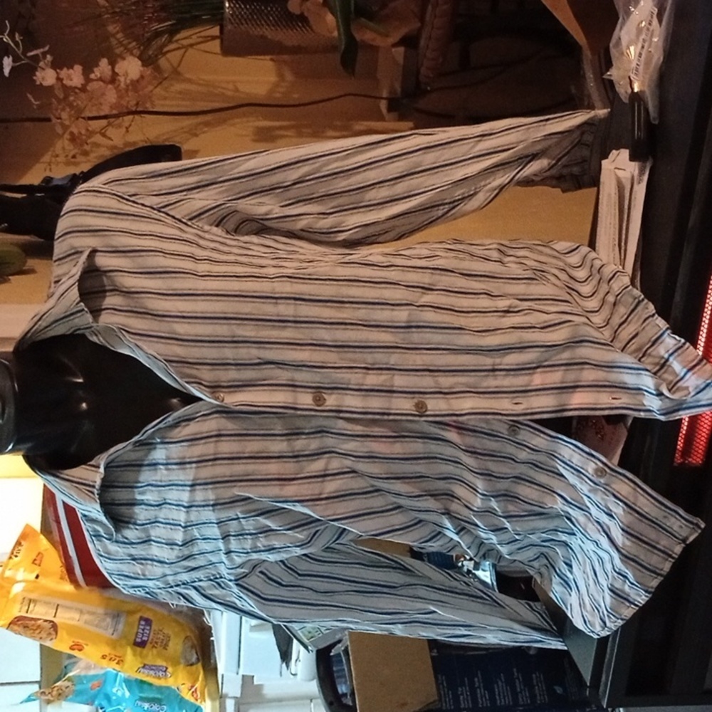 Calvin Klein button down blouse